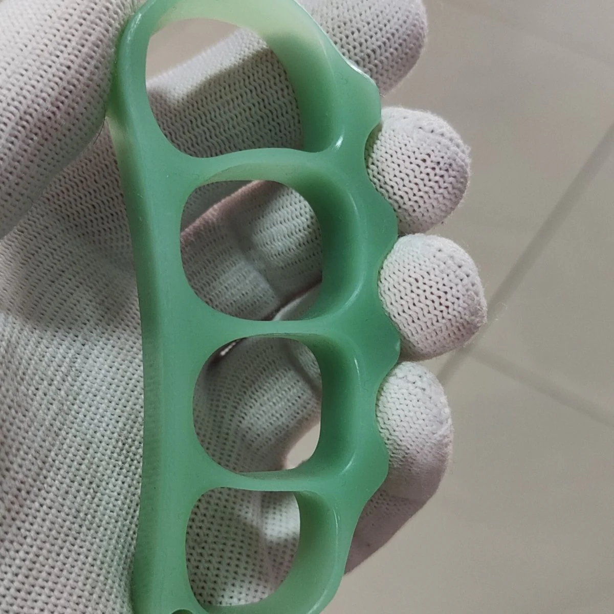 G10 Knuckle Duster Boxing Self -Defense Four Finger Broken Window Outdoor EDC Tool - Image 8