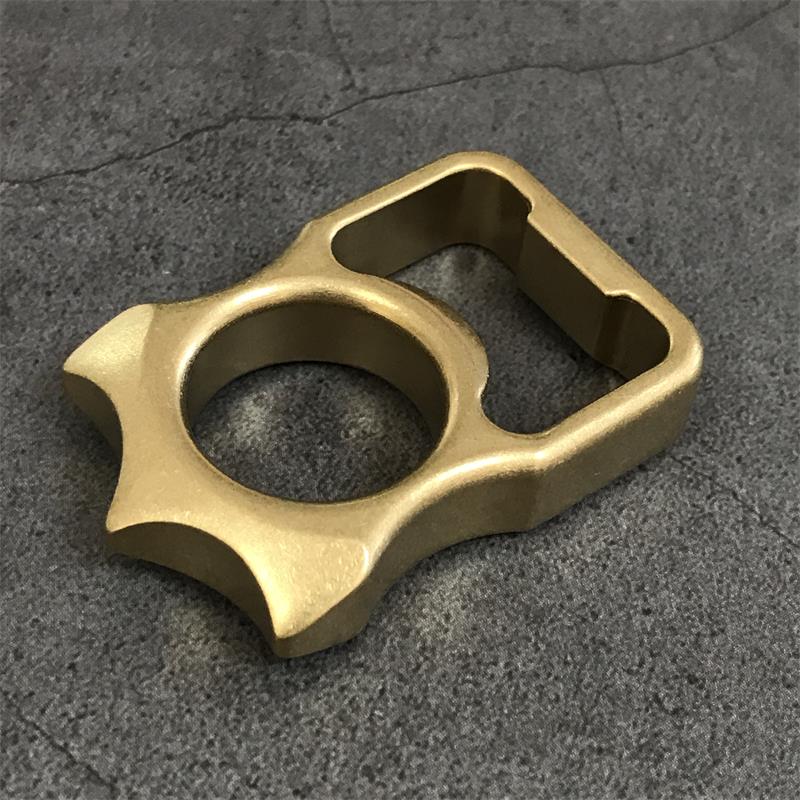 GODEDC Brass Knuckle Duster Bottle Opening EDC Tools - Image 10