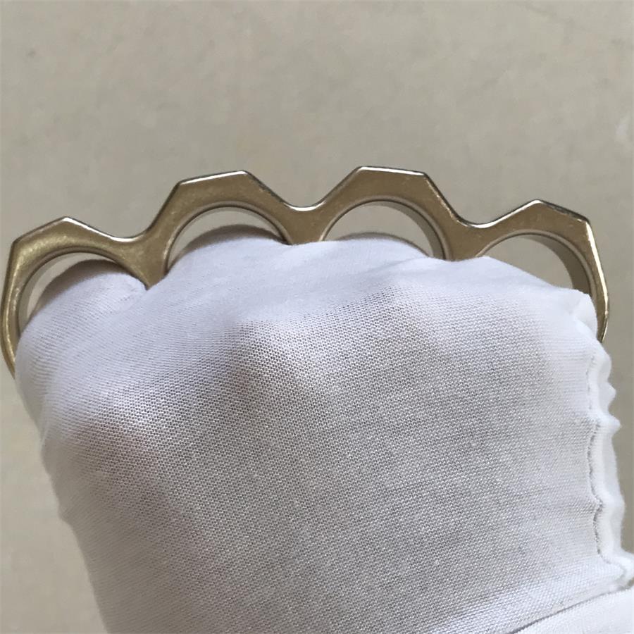 GODEDC KING OF GOD Stonewashed Classic Brass Knuckle Duster - Image 8