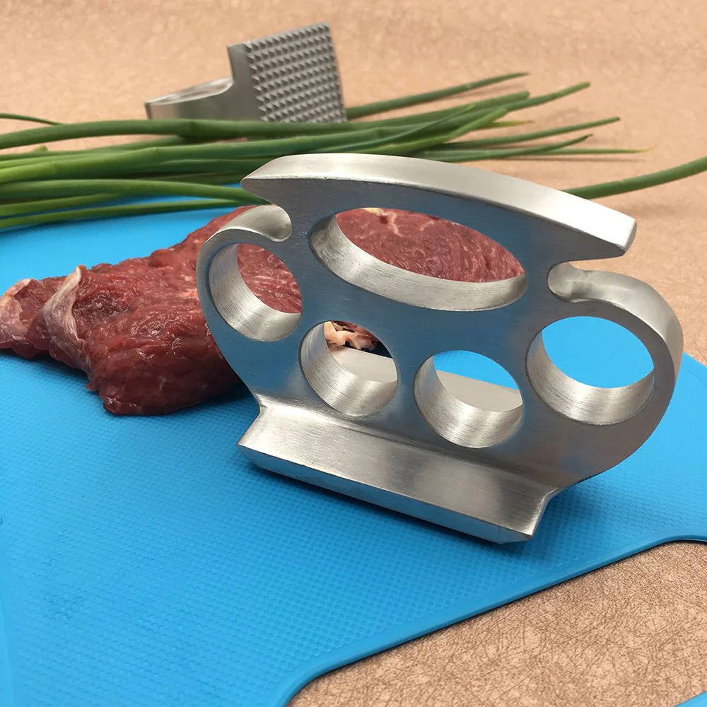 Handheld Kunckle Duster Hammer Self-defense Meat Loosener - Image 8