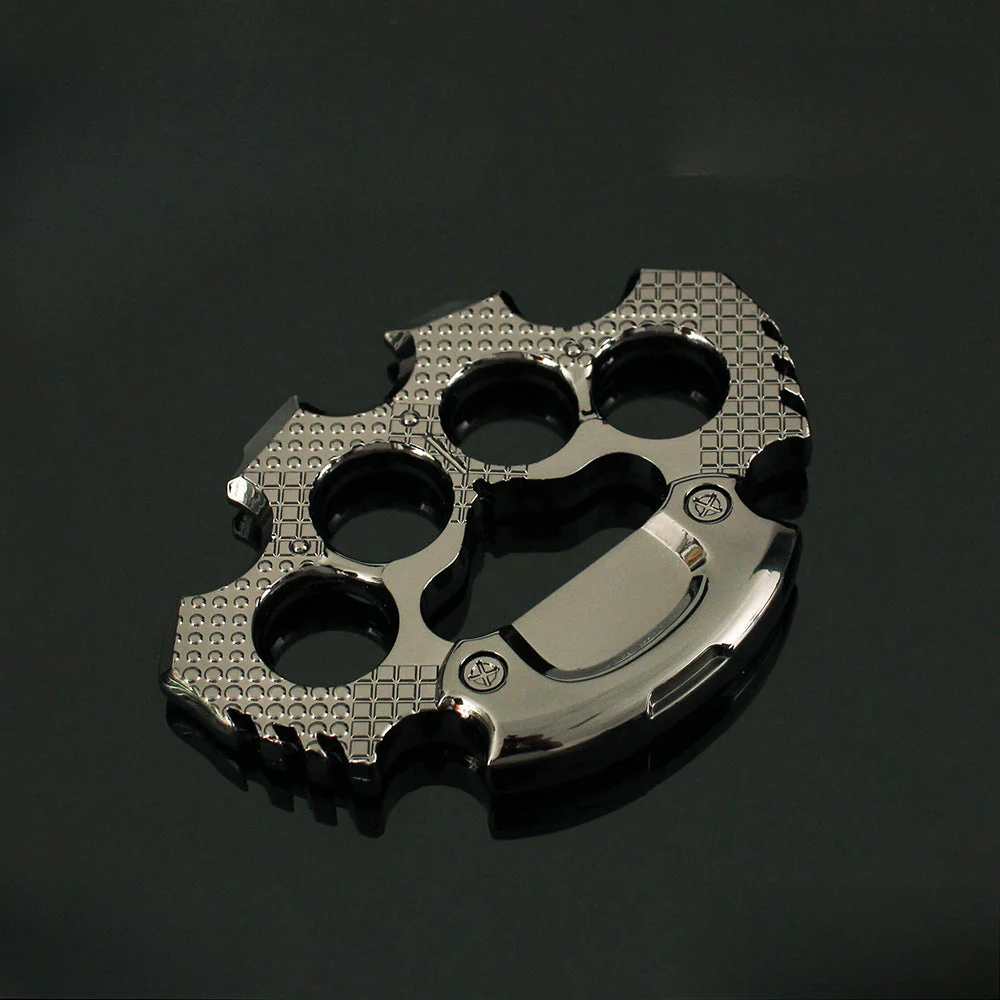 Heavy Knuckle Duster Self-defense Window Breaking EDC Tool - Image 4