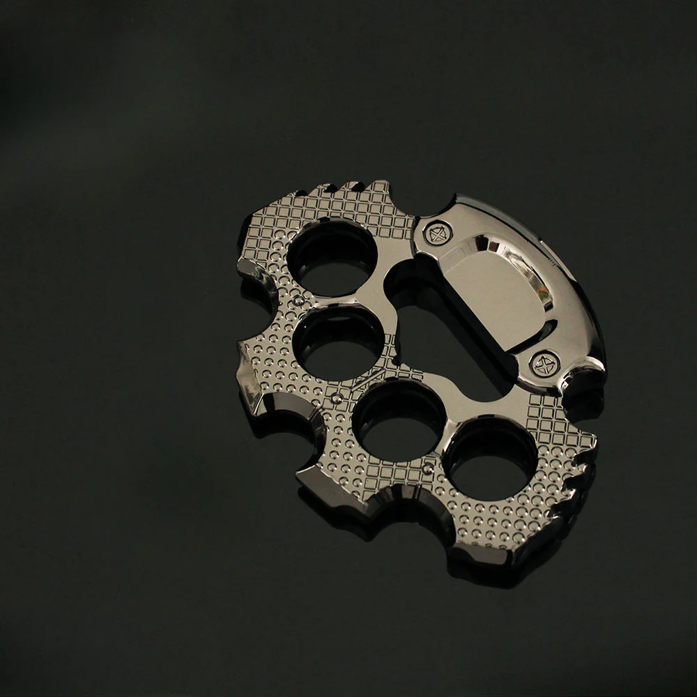 Heavy Knuckle Duster Self-defense Window Breaking EDC Tool - Image 5