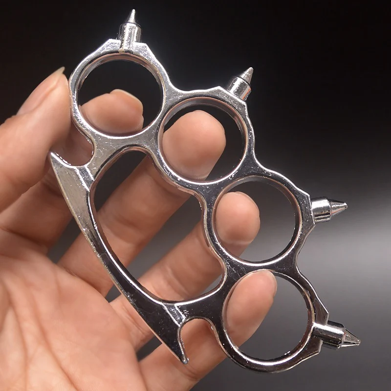 Hedgehog - Solid Brass Knuckles Duster For Self Defense Window Breaker EDC Supplies - Image 3