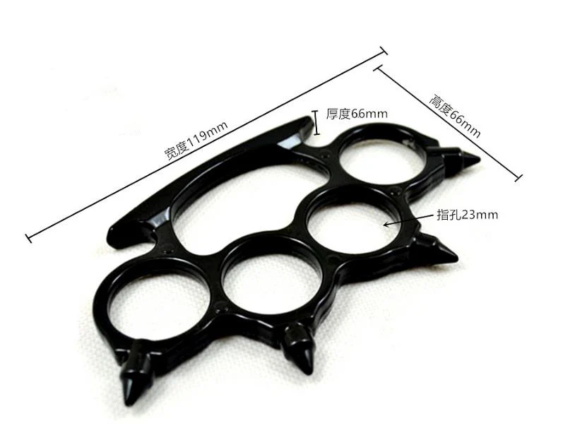 Hedgehog - Solid Brass Knuckles Duster For Self Defense Window Breaker EDC Supplies - Image 5