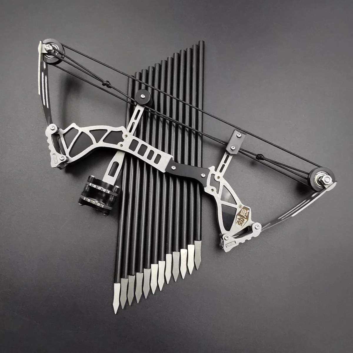 High Power Compound Bow Set Shooting Bow Arrow Recreational Decompression Slider - Image 2