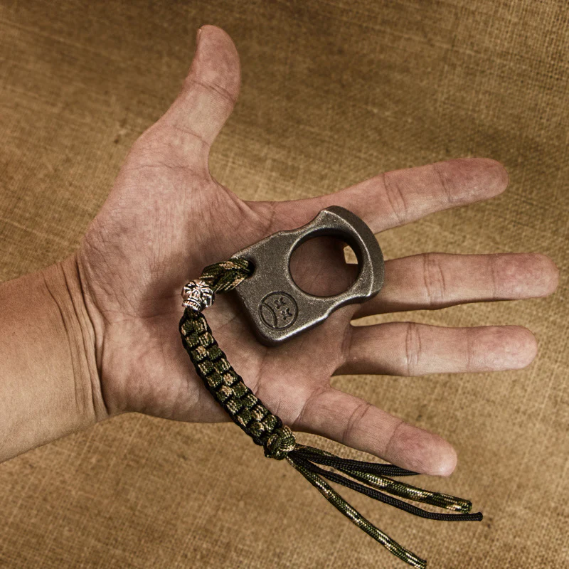 High Quality Steel Self Defense Metal Knuckle Duster Finger Tiger Female Anti Wolf Outdoor Camping Pocket EDC Tool - Image 12