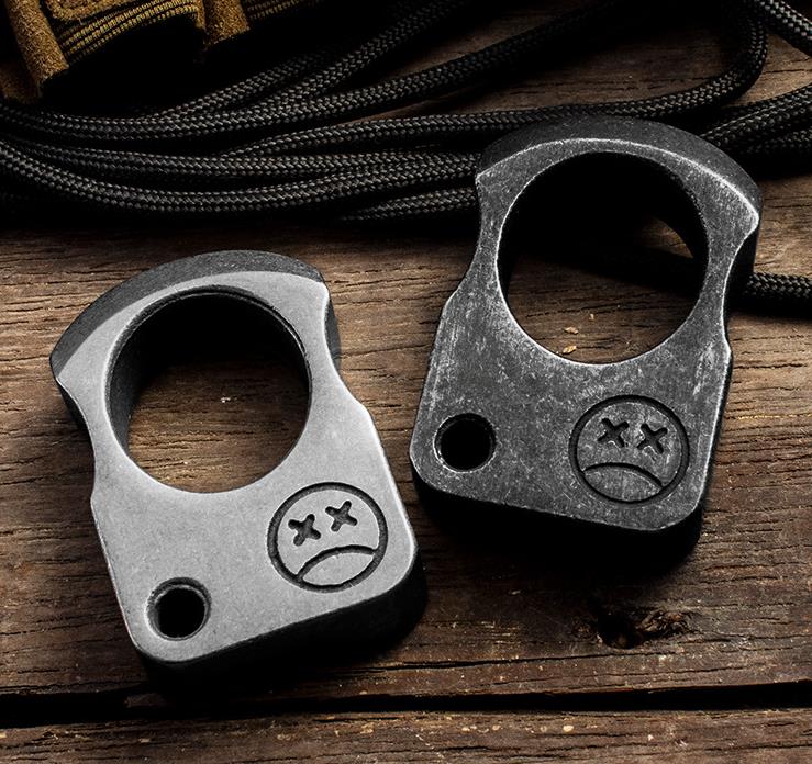 High Quality Steel Self Defense Metal Knuckle Duster Finger Tiger Female Anti Wolf Outdoor Camping Pocket EDC Tool - Image 6