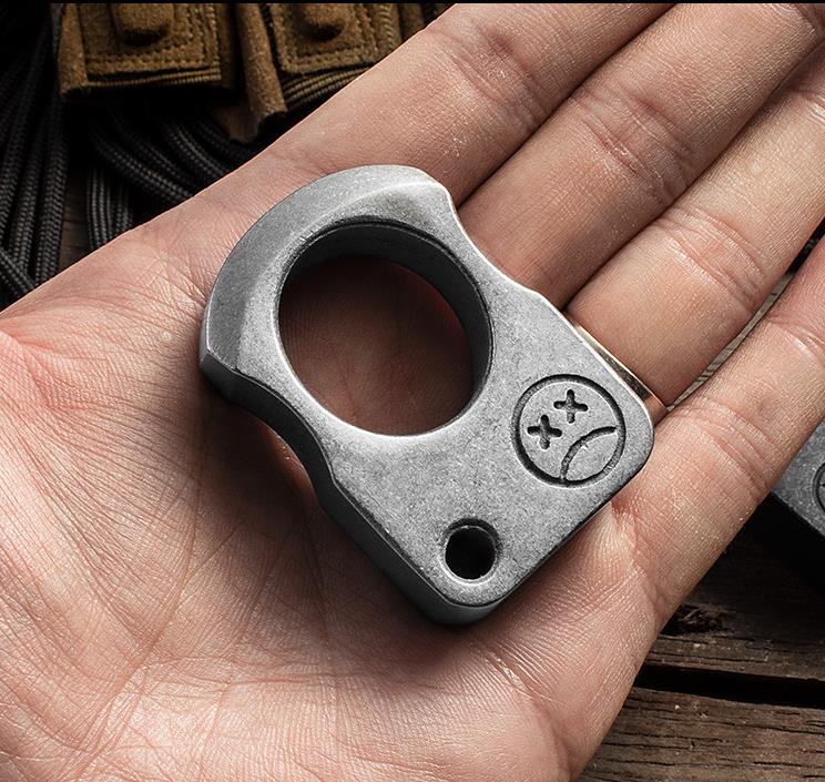 High Quality Steel Self Defense Metal Knuckle Duster Finger Tiger Female Anti Wolf Outdoor Camping Pocket EDC Tool - Image 7