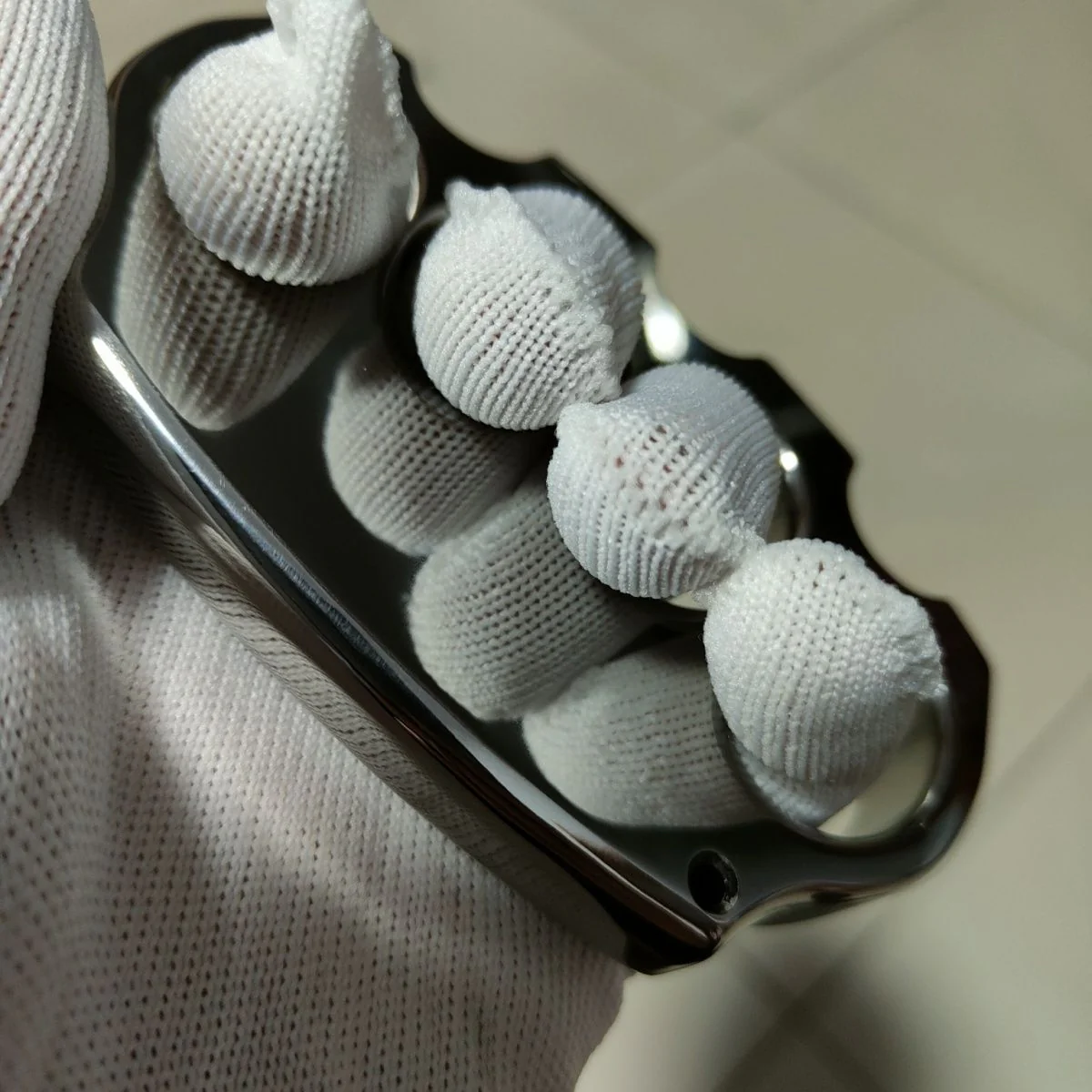 High Quality Solid Knuckle Duster Finger Buckle Self-defense Broken Window EDC Tool Boxing Training Combat Gear - Image 2