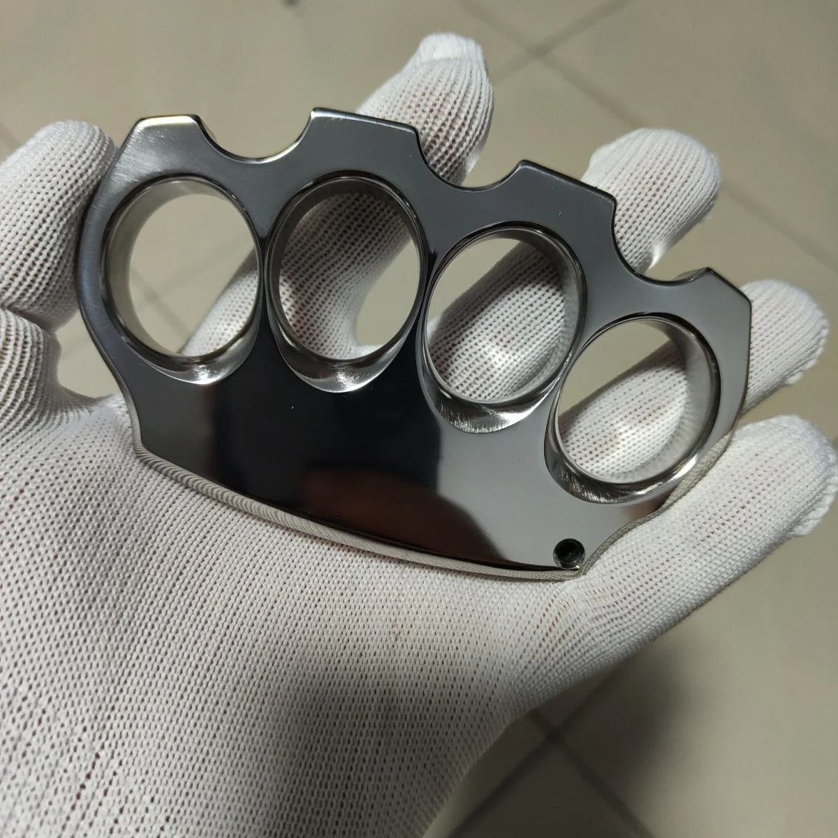 High Quality Solid Knuckle Duster Finger Buckle Self-defense Broken Window EDC Tool Boxing Training Combat Gear - Image 4