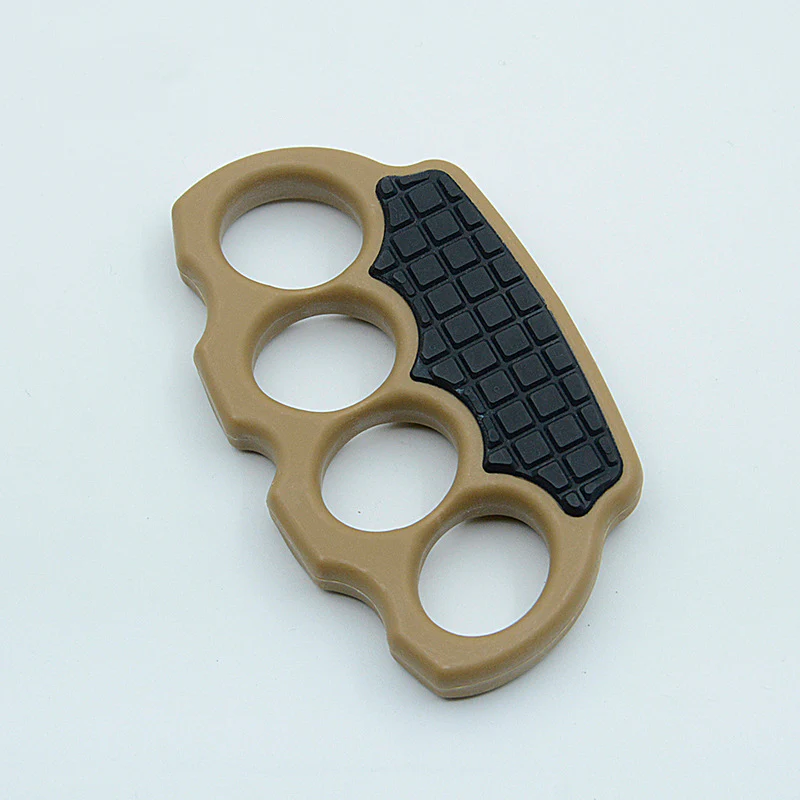 High-strength Polymer Knuckle Duster Fighting Defense Knuckle Outdoor Window Breaking Defense EDC Tool - Image 3
