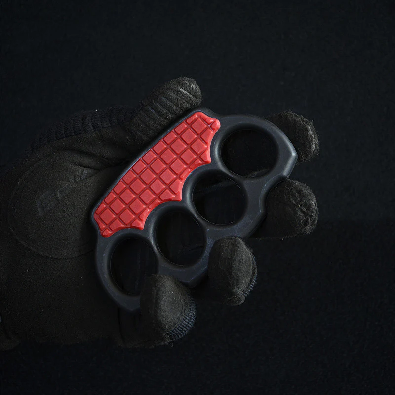 High-strength Polymer Knuckle Duster Fighting Defense Knuckle Outdoor Window Breaking Defense EDC Tool - Image 5