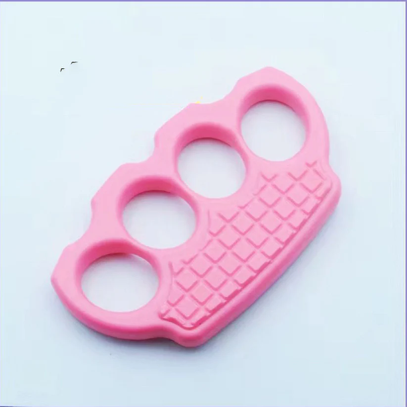 High-strength Polymer Knuckle Duster Fighting Defense Knuckle Outdoor Window Breaking Defense EDC Tool - Image 9