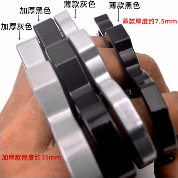 Iron Knuckle Duster Four Finger Boxing Training Outdoor Safety Defense Window Breaker Pocket EDC Tool Portable Combat Protector - Image 8