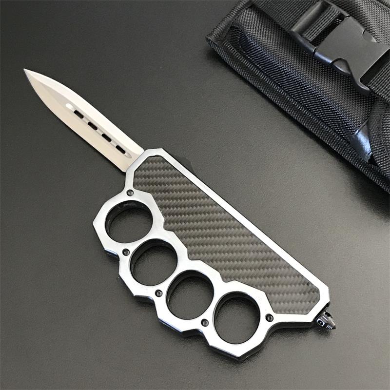 Knuckle Multifunction Knife Window Breaker Outdoor Defense Edc Tool - Image 4