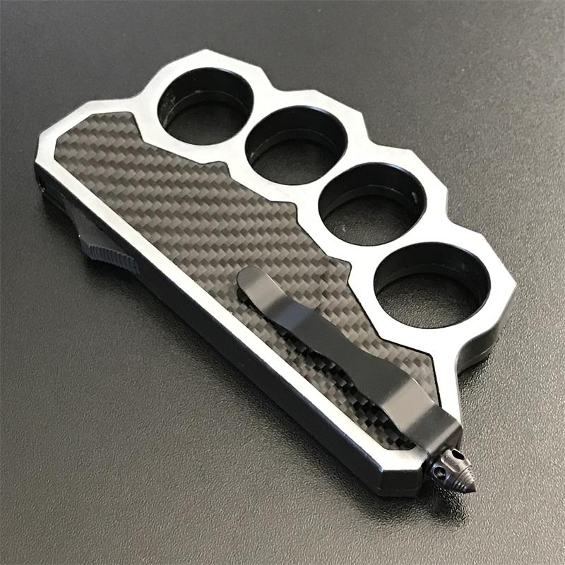 Knuckle Multifunction Knife Window Breaker Outdoor Defense Edc Tool - Image 7