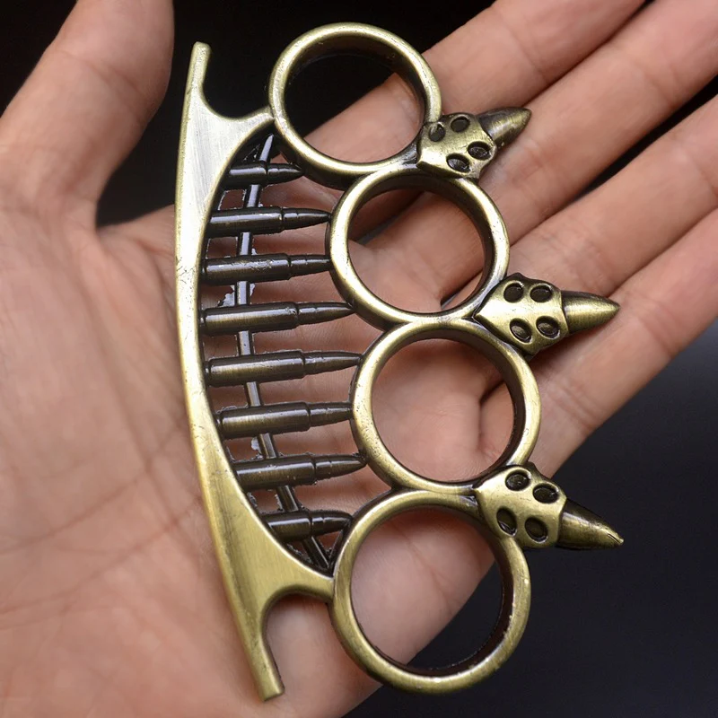 Knuckle Duster Broken Window Life-saving Boxing Tool Four-finger Fist Buckle Ring Fist Ring Fighting Protective Gear - Image 5