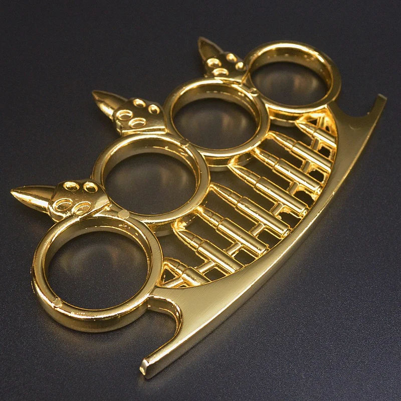 Knuckle Duster Broken Window Life-saving Boxing Tool Four-finger Fist Buckle Ring Fist Ring Fighting Protective Gear - Image 6