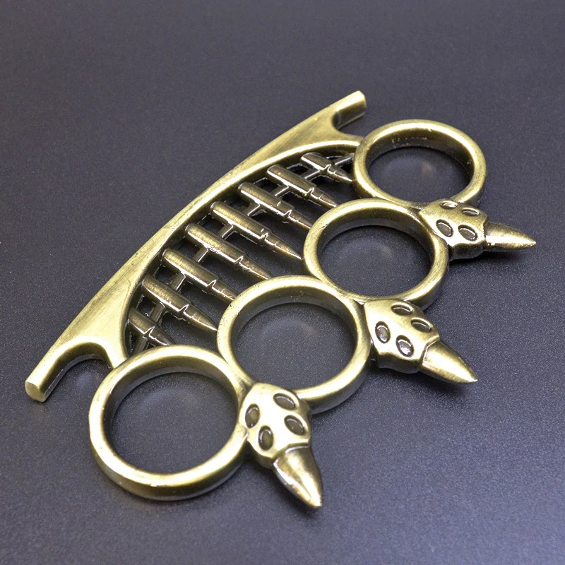 Knuckle Duster Broken Window Life-saving Boxing Tool Four-finger Fist Buckle Ring Fist Ring Fighting Protective Gear - Image 7