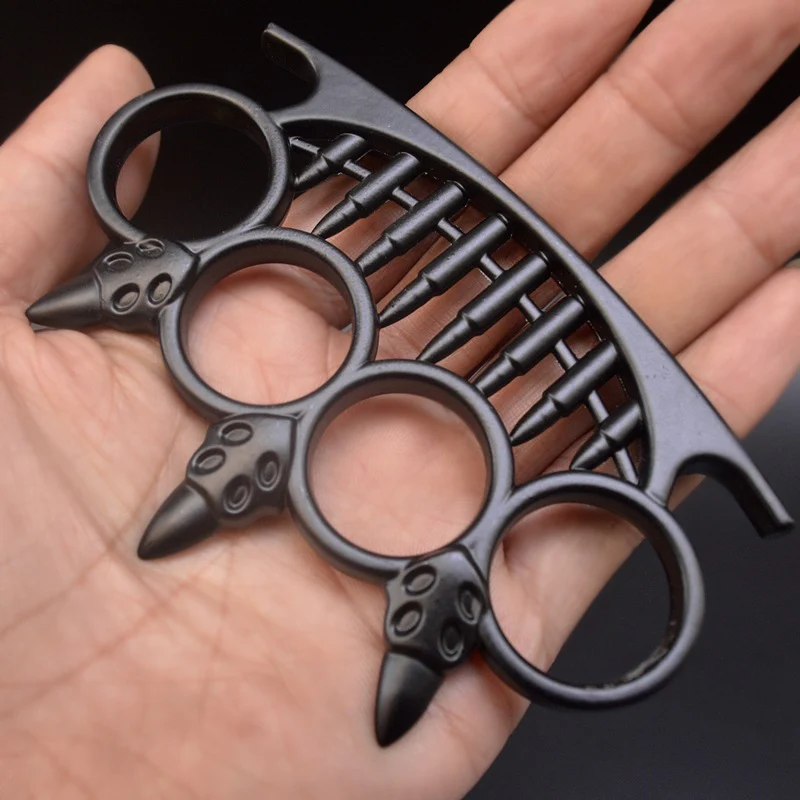 Knuckle Duster Broken Window Life-saving Boxing Tool Four-finger Fist Buckle Ring Fist Ring Fighting Protective Gear - Image 8