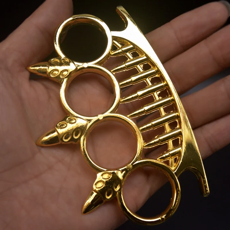 Knuckle Duster Broken Window Life-saving Boxing Tool Four-finger Fist Buckle Ring Fist Ring Fighting Protective Gear - Image 9