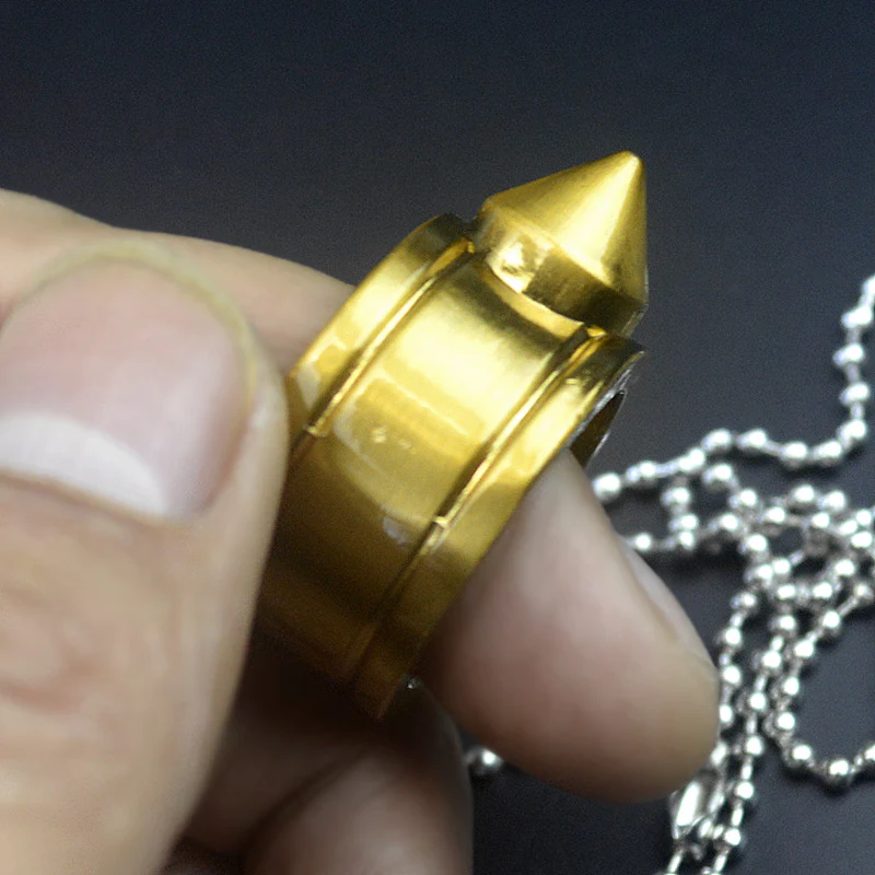 Knuckle duster defense ring ring broken window survival hammer one finger buckle safety life saving pendant pocket EDC tools - Image 3