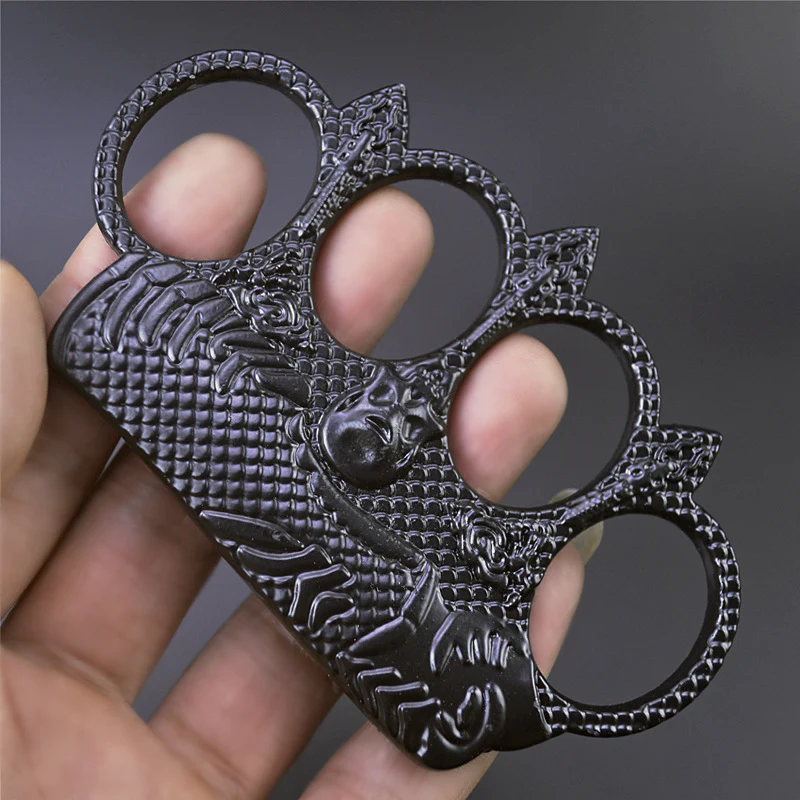 Knuckle Duster Sea King Hand Buckle Fist Buckle Protection Boxing Four Fingers Broken Window Combat Protective Gear EDC Tool - Image 5