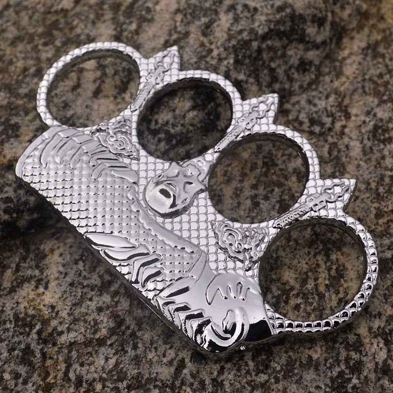 Knuckle Duster Sea King Hand Buckle Fist Buckle Protection Boxing Four Fingers Broken Window Combat Protective Gear EDC Tool - Image 8