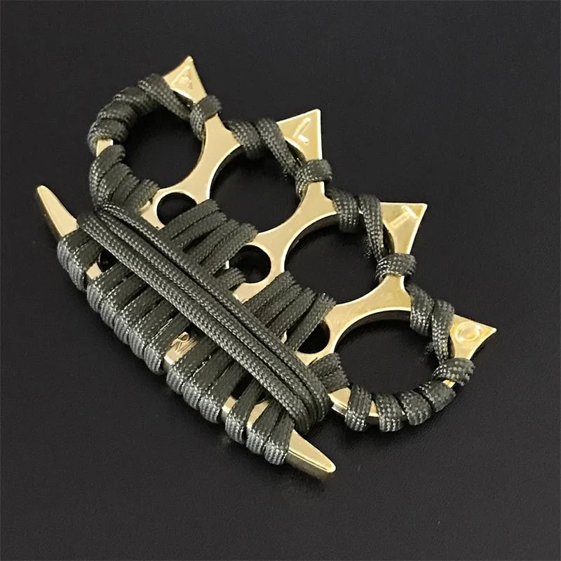 Knuckle Duster Umbrella Rope Four Finger Defense Outdoor Fitness Training Boxing Window Breaking Combat Protective Gear - Image 5