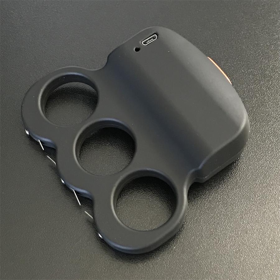 Stun GUN Knuckle Electric Rod Three Finger Electric Shock Device Self-defense - Image 4