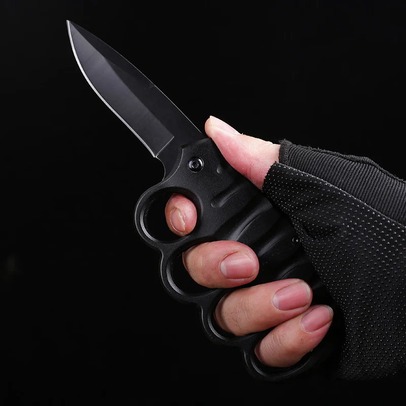 Knuckle Folding Knife Camping Tactical Pocket Knives - Image 4