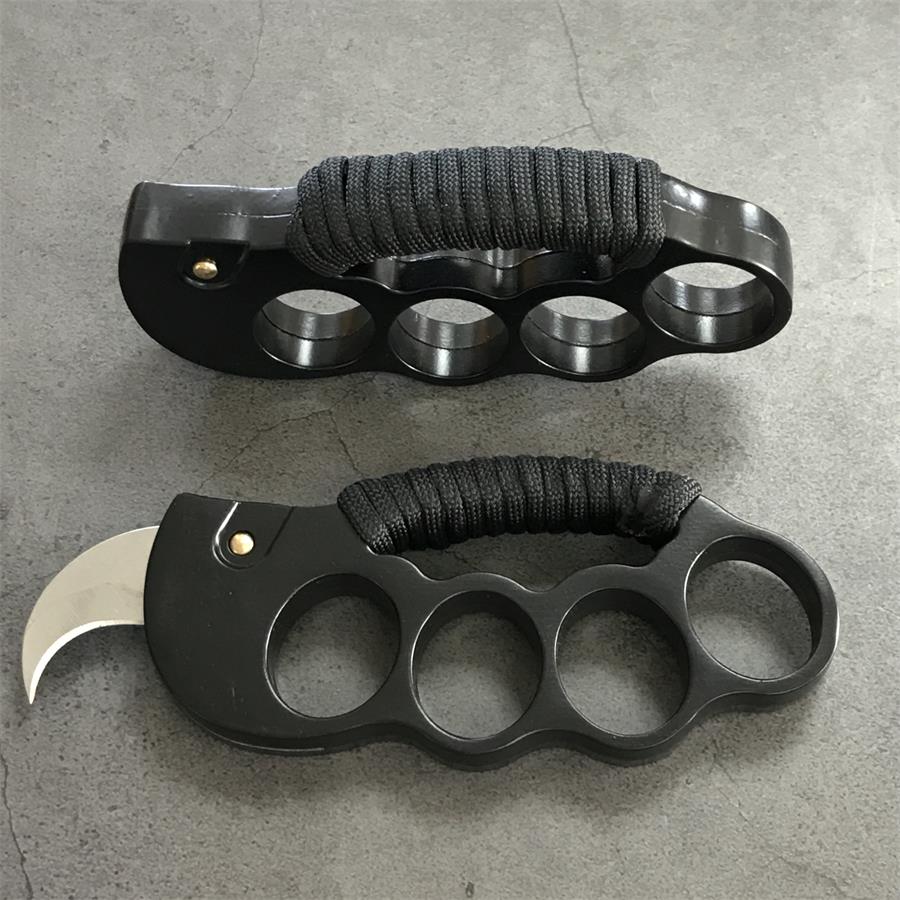 Knuckle Knife Self-Defense EDC Tool - Image 2