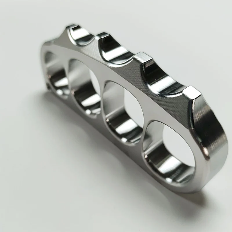 Large Solid 304 Steel Pea Knuckle Dusters - Image 3