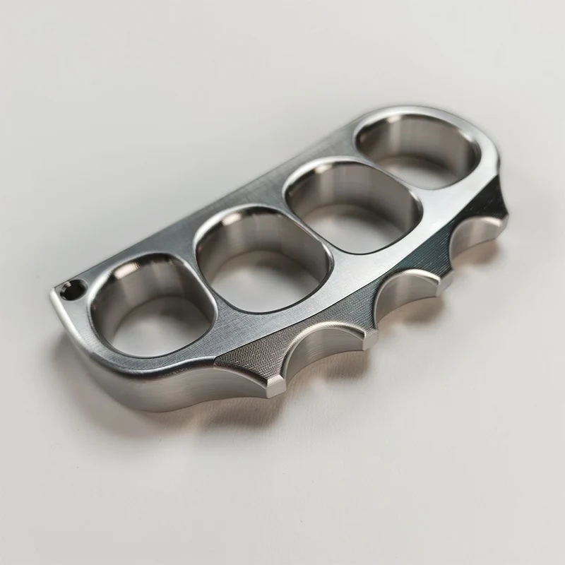 Large Solid 304 Steel Pea Knuckle Dusters - Image 4