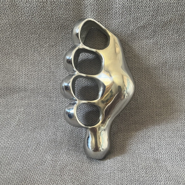 Left and Right Hand Steel Knuckle Duster Boxing Defense Protective Gear - Image 7