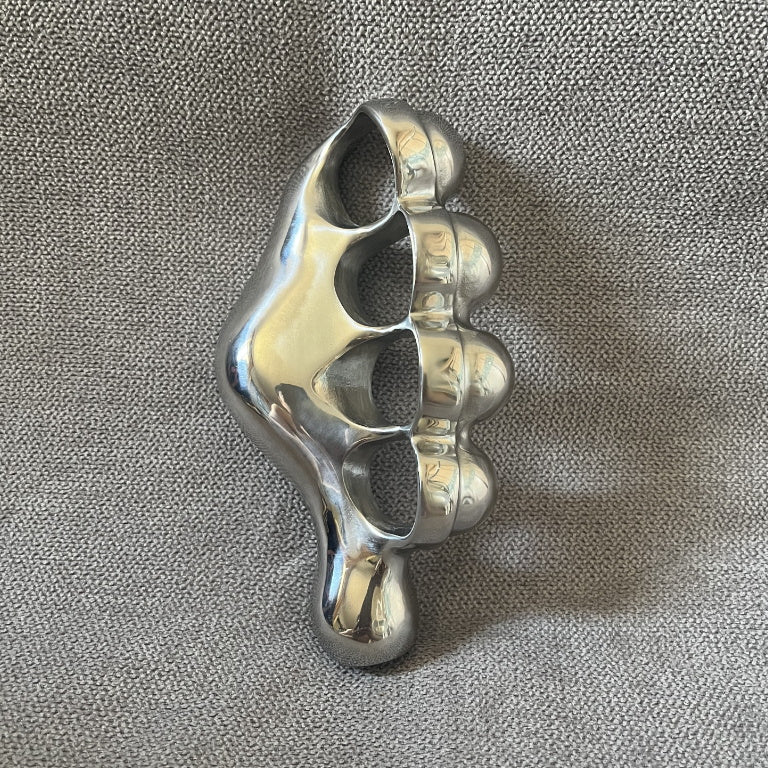 Left and Right Hand Steel Knuckle Duster Boxing Defense Protective Gear - Image 8