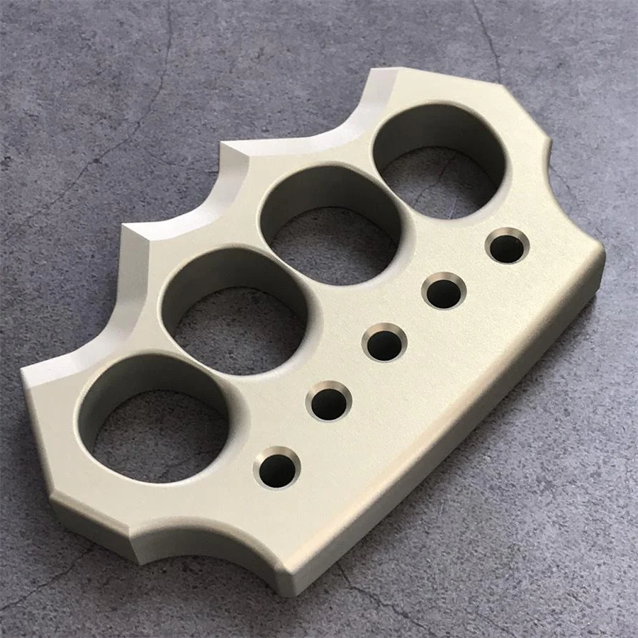 Lightweight  Aviation Aluminum Knuckle Duster - Image 2
