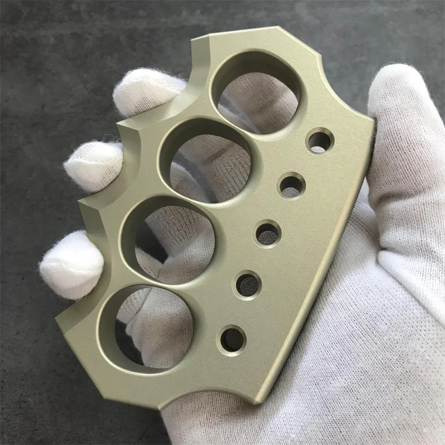 Lightweight  Aviation Aluminum Knuckle Duster - Image 5