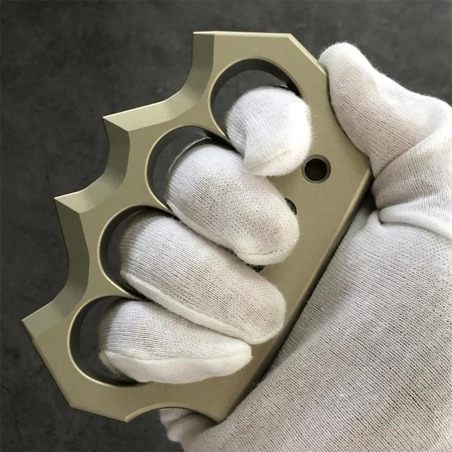 Lightweight  Aviation Aluminum Knuckle Duster - Image 7