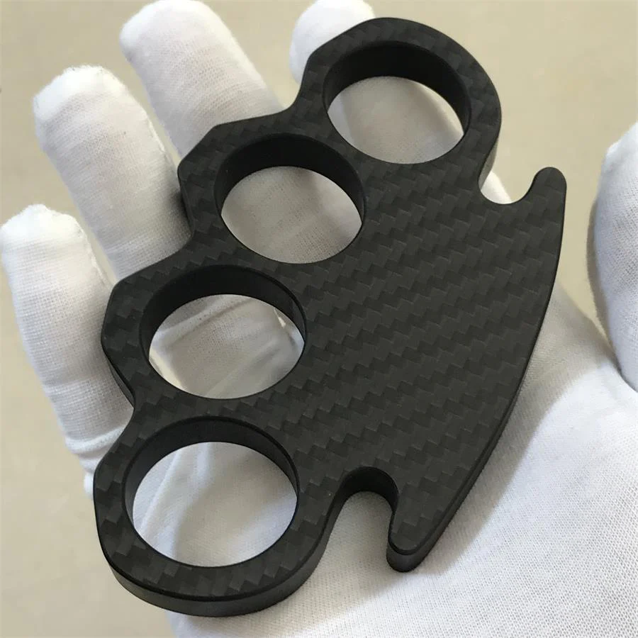 Lightweight Classic Carbon Fiber Knuckle Duster - Image 7