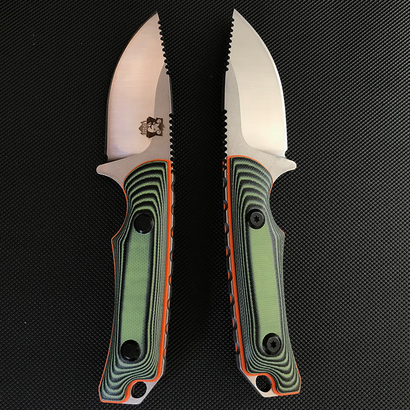 Liome 15017 Tactical Fixed Knife G10 Handle Outdoor Wilderness Fishing Hunting Straight Knives EDC Security Defense Tool - Image 3
