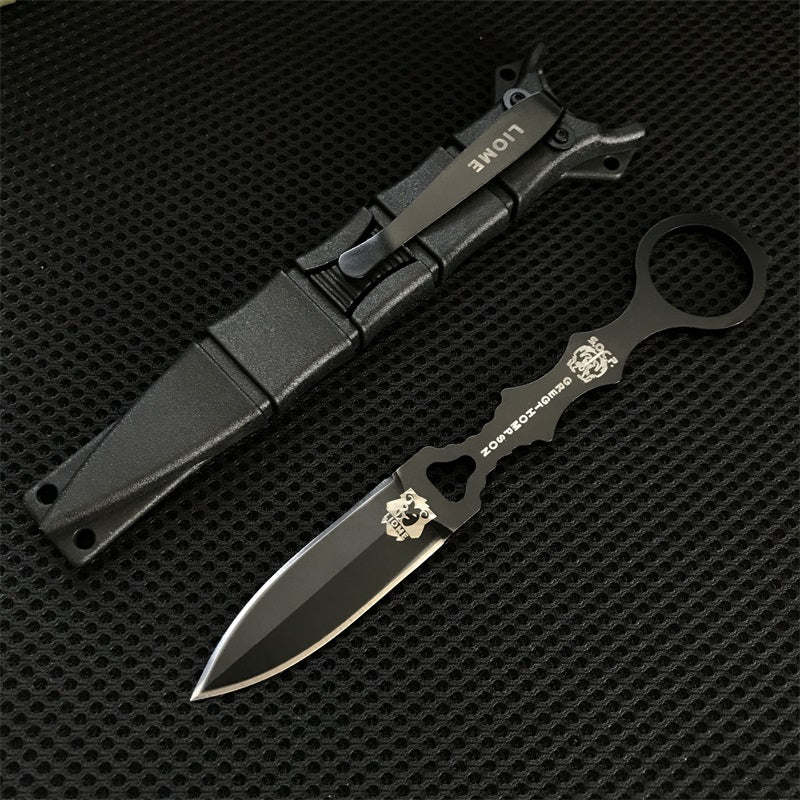 Liome 176 Fixed blade Knife Outdoor Camping Military Knives Hunting Safety-defend Portable Tactical Pocket Straight EDC Tool - Image 2