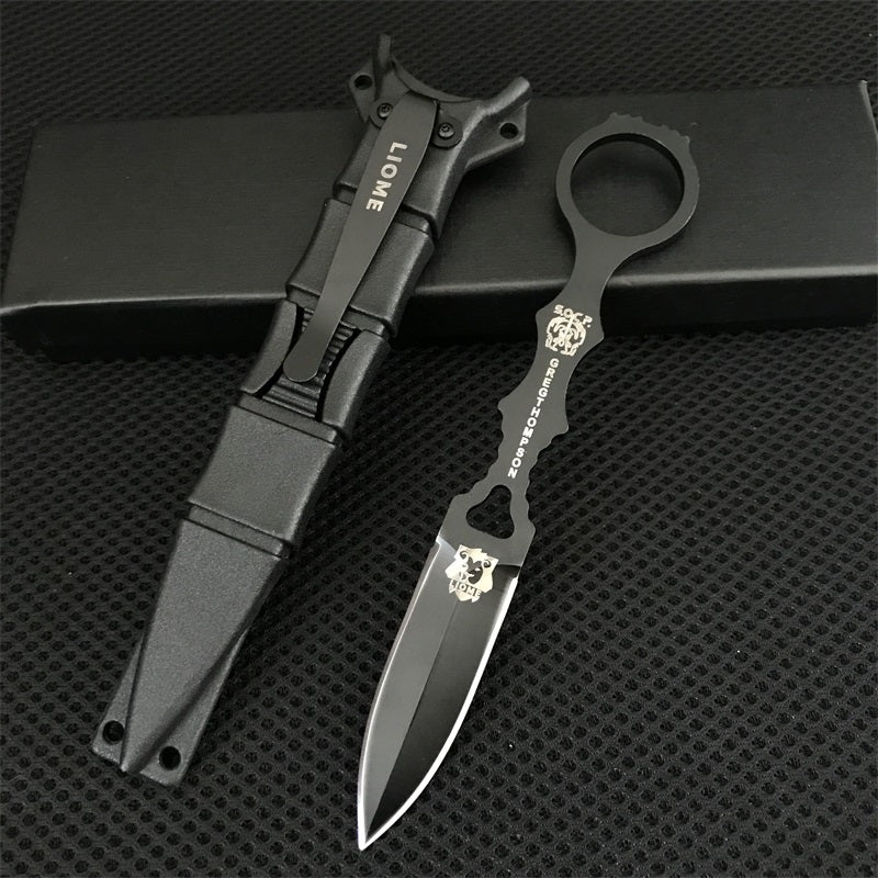 Liome 176 Fixed blade Knife Outdoor Camping Military Knives Hunting Safety-defend Portable Tactical Pocket Straight EDC Tool - Image 5