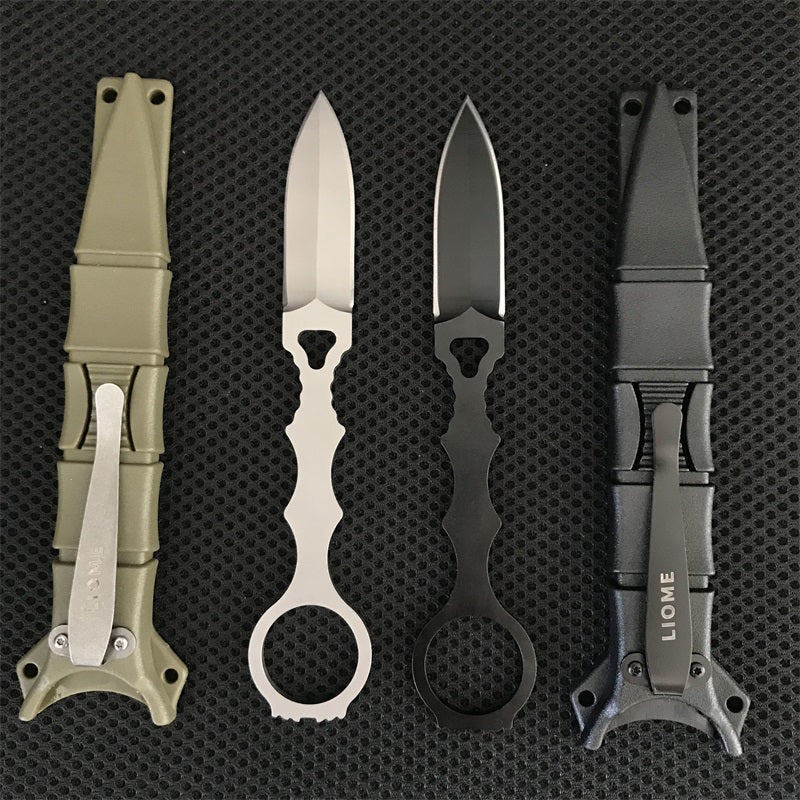 Liome 176 Fixed blade Knife Outdoor Camping Military Knives Hunting Safety-defend Portable Tactical Pocket Straight EDC Tool - Image 6