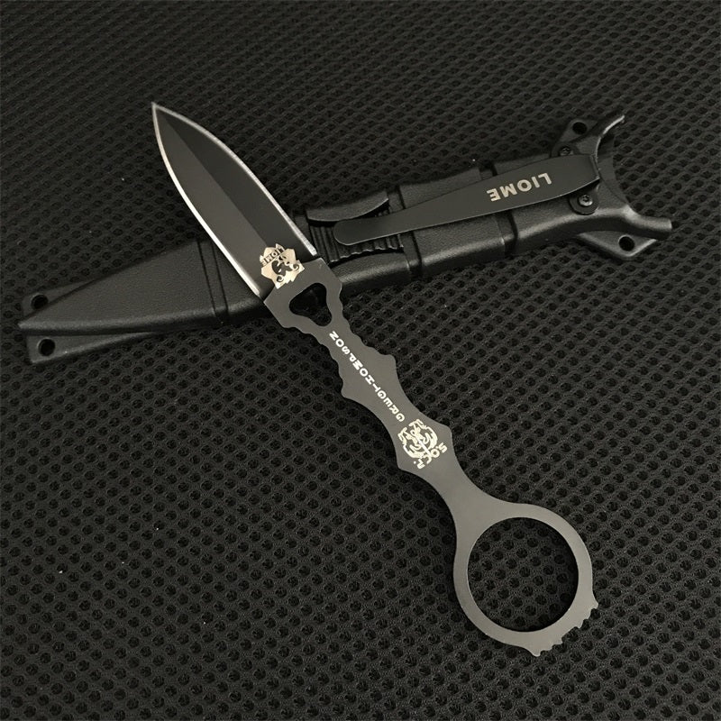 Liome 176 Fixed blade Knife Outdoor Camping Military Knives Hunting Safety-defend Portable Tactical Pocket Straight EDC Tool - Image 7
