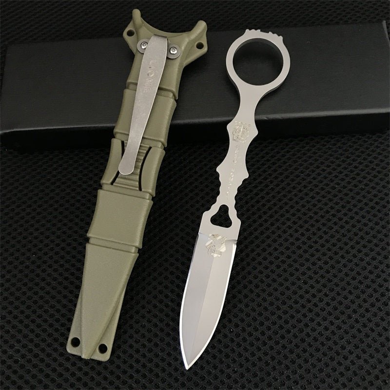 Liome 176 Fixed blade Knife Outdoor Camping Military Knives Hunting Safety-defend Portable Tactical Pocket Straight EDC Tool - Image 8