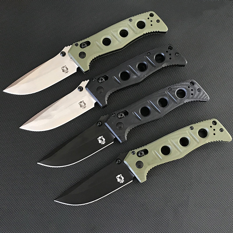 Liome 273 AXIS Tactical Folding Knife G10 Handle Stone Washing Blade Outdoor Camping Survival Pocket Knives EDC Tool - Image 2
