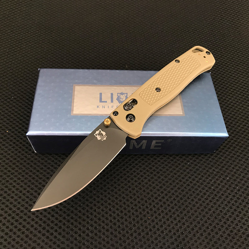 Liome 535 Bugout AXIS Tactical Folding Knife Fiber Handle Outdoor Camping Safety and lifesaving Pocket Knives Portable EDC Tool - Image 11