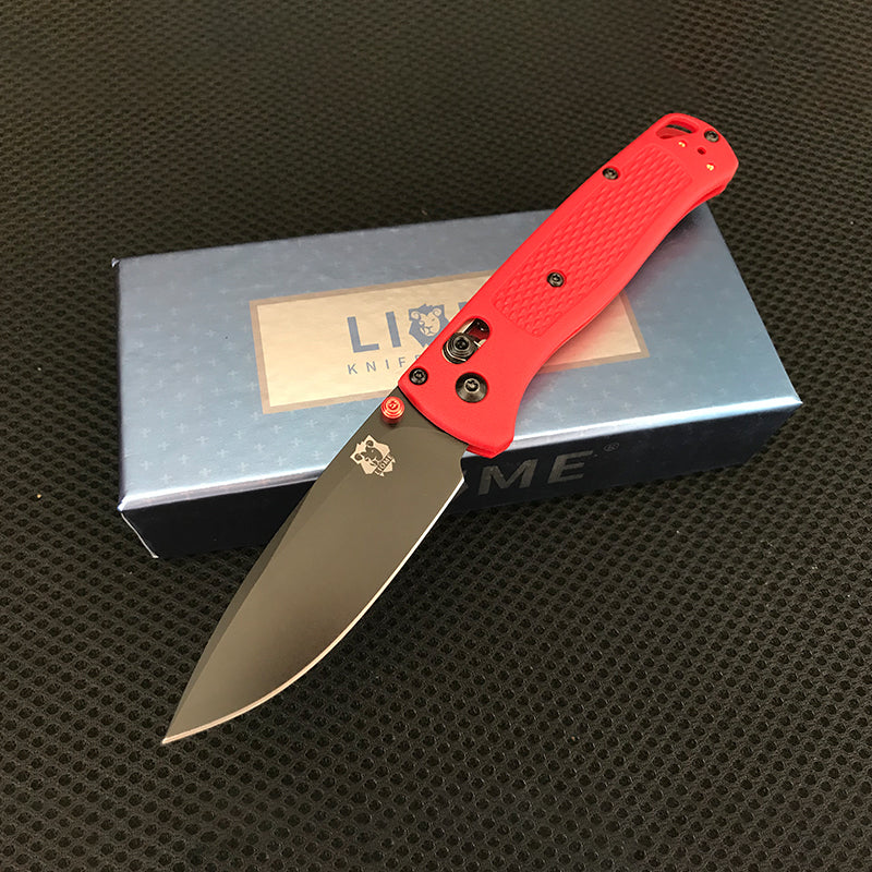 Liome 535 Bugout AXIS Tactical Folding Knife Fiber Handle Outdoor Camping Safety and lifesaving Pocket Knives Portable EDC Tool - Image 13