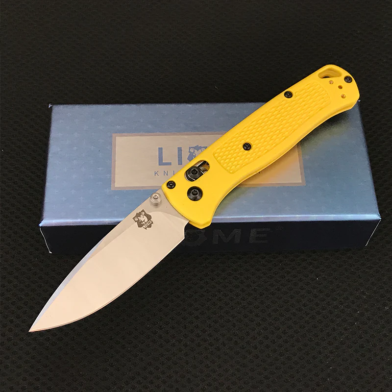 Liome 535 Bugout AXIS Tactical Folding Knife Fiber Handle Outdoor Camping Safety and lifesaving Pocket Knives Portable EDC Tool - Image 14